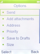 Select Send.