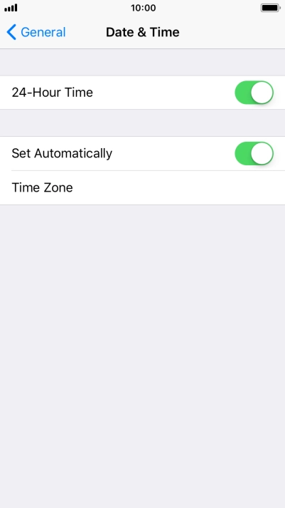 Press the Home key to return to the home screen. Press the Home key to return to the home screen.