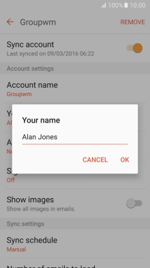 Press OK. Press OK.