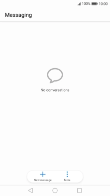 Press New message. Press New message.