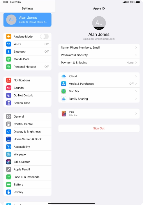 Slide your finger upwards starting from the bottom of the screen to return to the home screen.