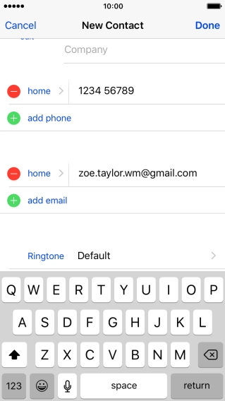 Press Ringtone.
