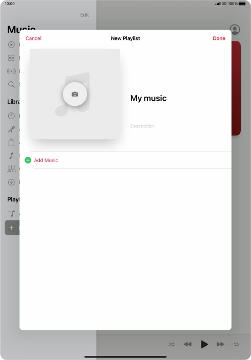 Press Add Music. Press Add Music.