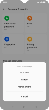 Press the required phone lock code and follow the instructions on the screen to create an additional phone lock code. Press the required phone lock code and follow the instructions on the screen to create an additional phone lock code.