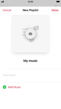Press Add Music.
