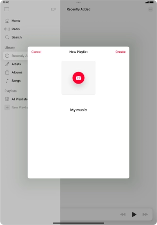 Press Create.