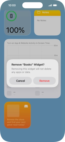 Press Remove.