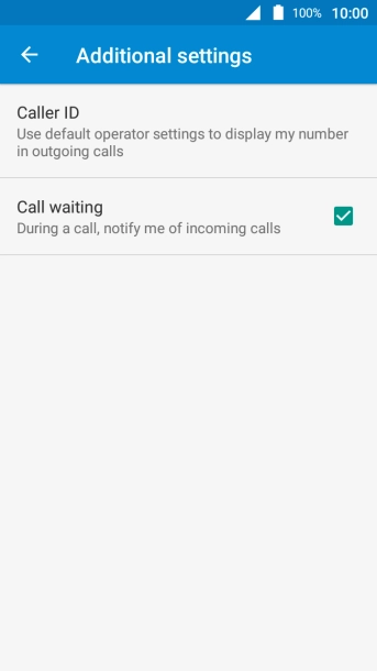 Press Caller ID.