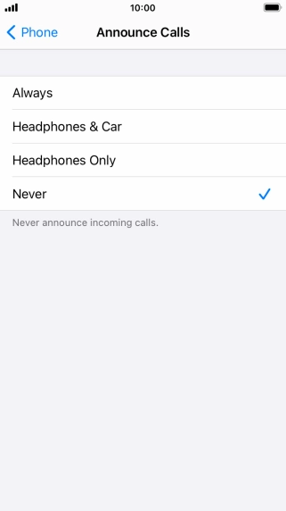 Press Always to turn on the function when silent mode is turned off.