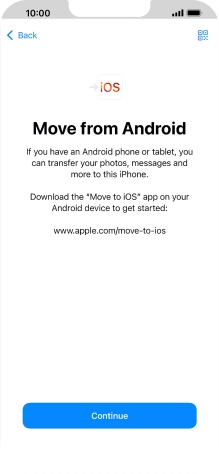 To transfer content to your phone, you need to install the app To transfer content to your phone, you need to install the app