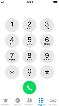 Press Keypad.