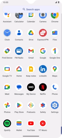 Press Play Store.