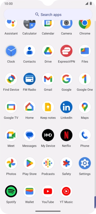 Press Play Store.