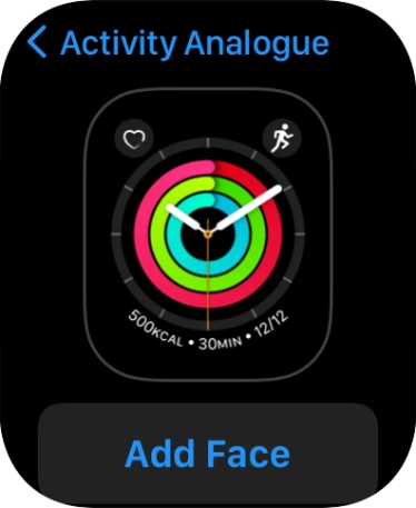 Press Add Face.