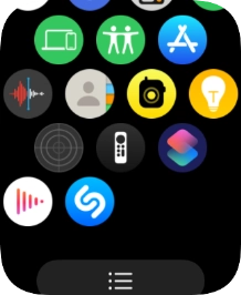 Press the Digital Crown to return to the home screen. Press the Digital Crown to return to the home screen.
