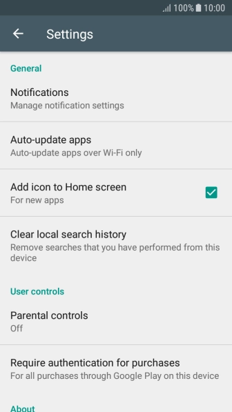 Press Auto-update apps. Press Auto-update apps.