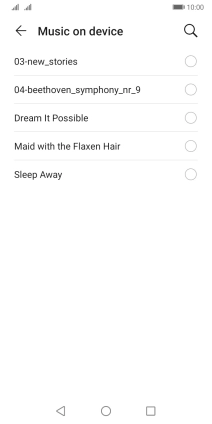 Press the required ring tones to hear them. Press the required ring tones to hear them.
