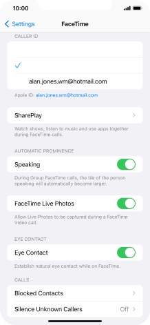Press SharePlay.