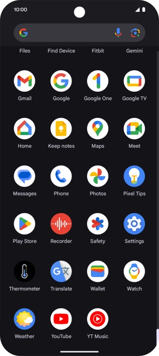 Open the Messages.