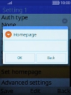Key in http://pxt.vodafone.net.au/pxtsend and press the Left selection key.
