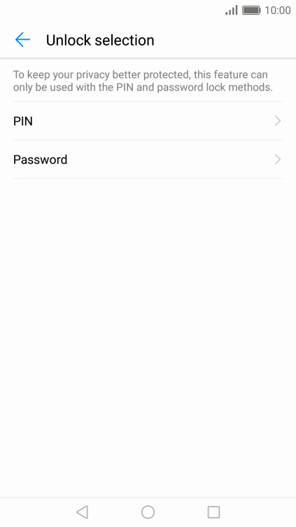 Press the required phone lock code and follow the instructions on the screen to create an additional phone lock code. Press the required phone lock code and follow the instructions on the screen to create an additional phone lock code.