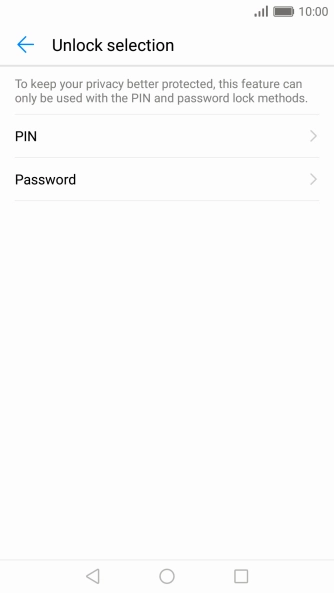 Press the required phone lock code and follow the instructions on the screen to create an additional phone lock code. Press the required phone lock code and follow the instructions on the screen to create an additional phone lock code.