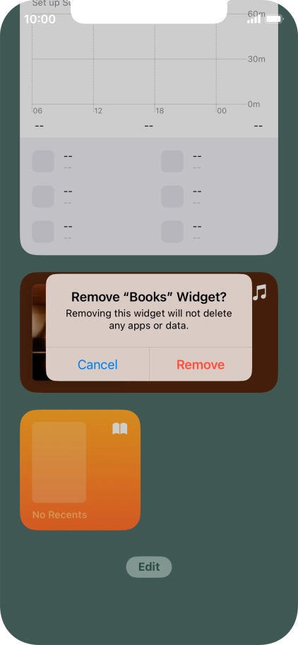 Press Remove.