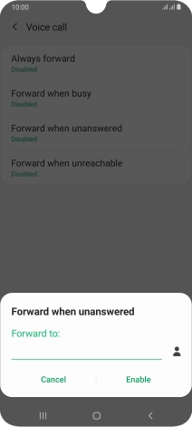 Key in +61414121121 and press Enable. Key in +61414121121 and press Enable.