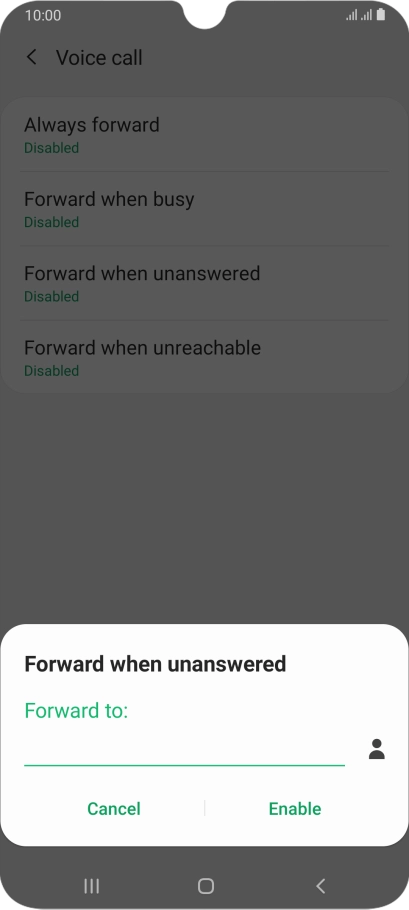 Key in +61414121121 and press Enable. Key in +61414121121 and press Enable.