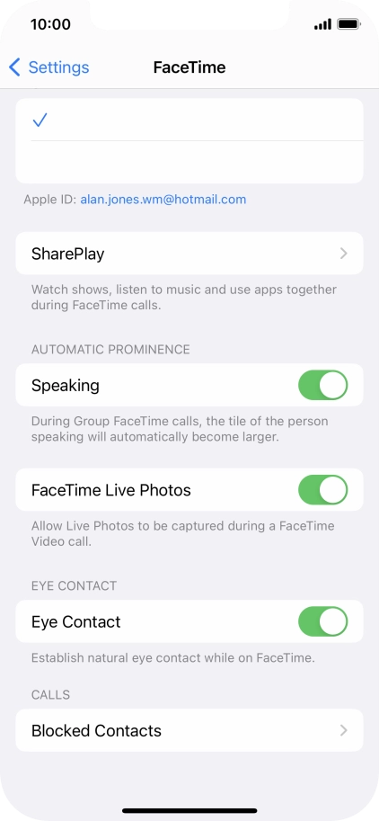 Press SharePlay.