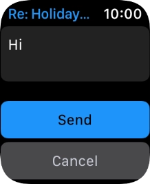 Press Send. Press Send.