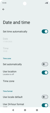 Press the indicator next to Press the indicator next to