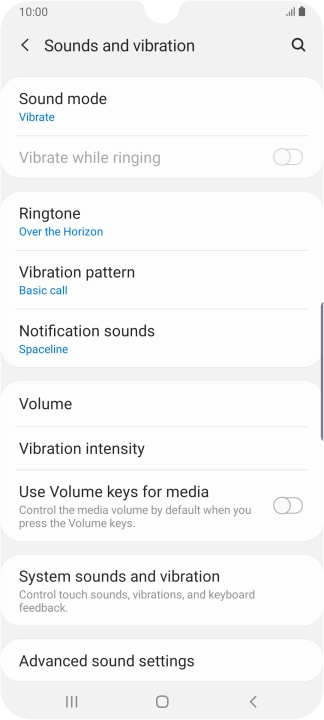 Press Ringtone.