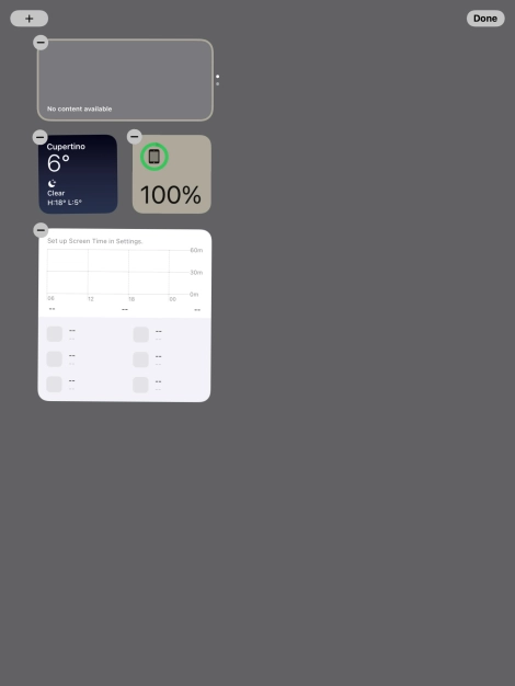 Press the add icon.