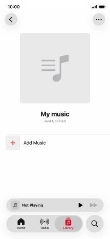 Press Add Music.
