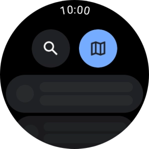 Press the search icon. Press the search icon.