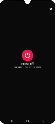 Press Power off. Press Power off.
