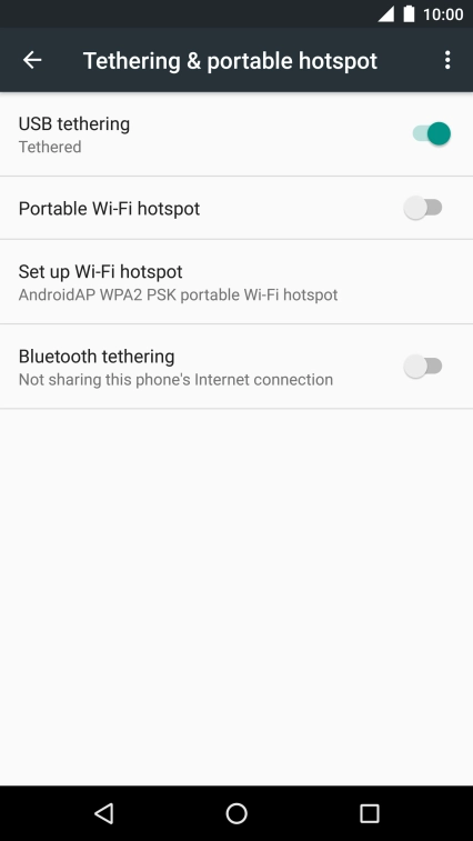 Press the Home key to return to the home screen. Press the Home key to return to the home screen.