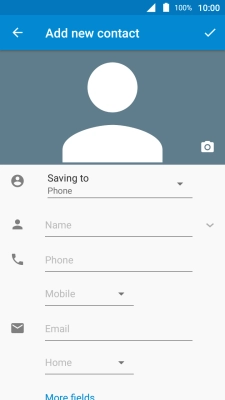 Press the address book drop down list. Press the address book drop down list.