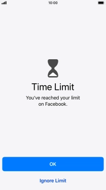Press Ignore Limit.