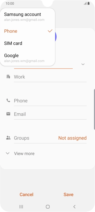 Press Phone.