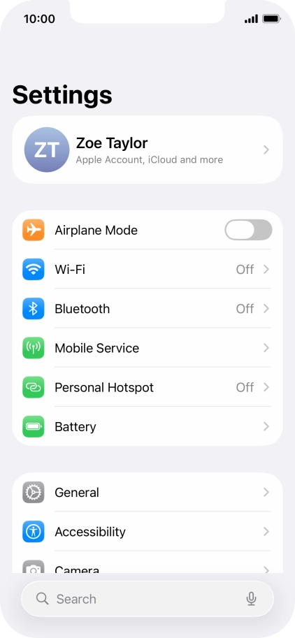 Press Mobile Service.