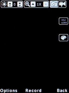 If the video recorder is turned on, press the Left selection key.