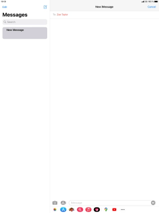 Press the text input field and key in the required text. Press the text input field and key in the required text.