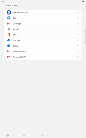 Press Google.