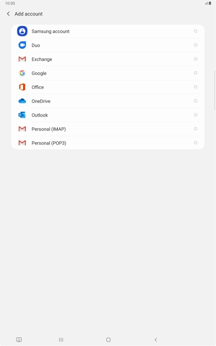 Press Google.