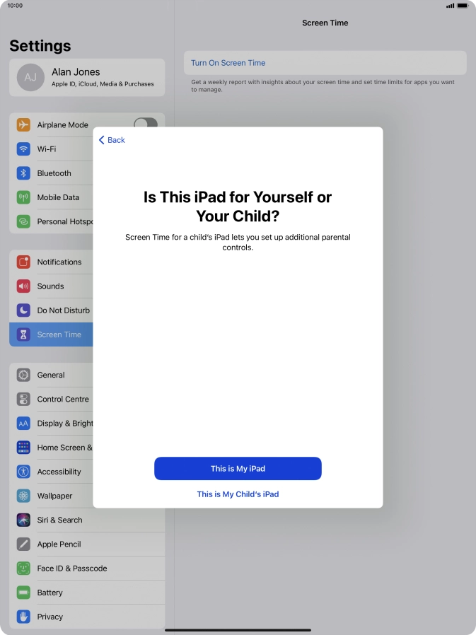 Press This is My iPad. Press This is My iPad.