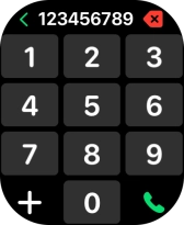 Key in the required number and press the call icon. Key in the required number and press the call icon.