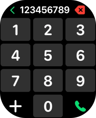 Key in the required number and press the call icon. Key in the required number and press the call icon.