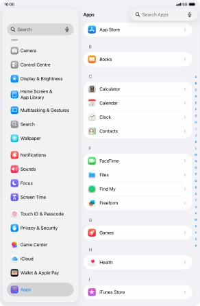 Press App Store.